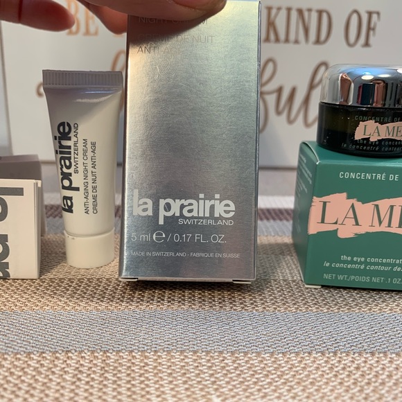 La Mer Eye Concentrate& La Prairie Cream - Picture 5 of 7
